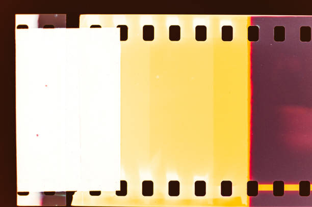 istock Film strip texture background 1348608831
