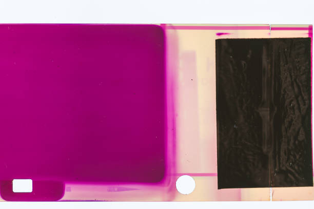 istock Vintage photo negative with light leaks 1348608846