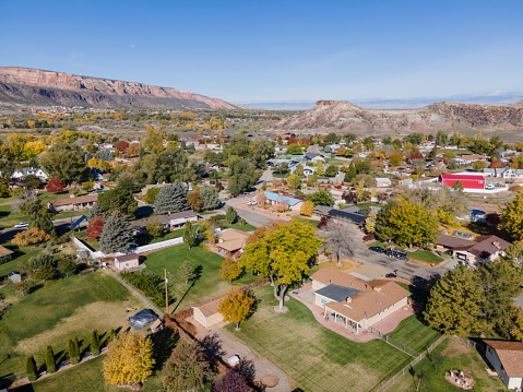 Aerial Of Grand Junction And Fruita, Colorado, That Has many New Single Family Homes As Well As New Multi-Family Condominiums And Townhomes