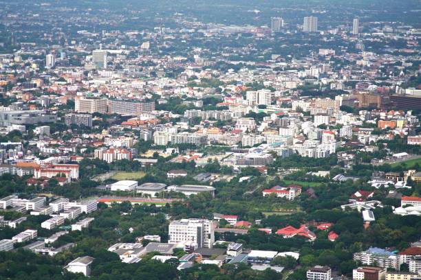 istock the panoramic view in chiangmai,Thailand 1348667517