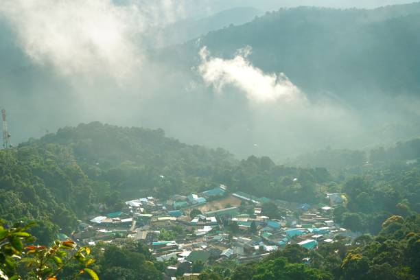 istock Fog on Doi Suthep mountain in chiang mai,Thailand 1348667562