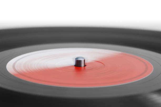 istock A part of spinning vinyl record on a turntable. 1348668167