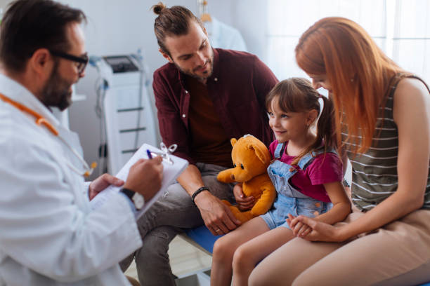 istock She brought Teddy along to the paediatricians 1348670658