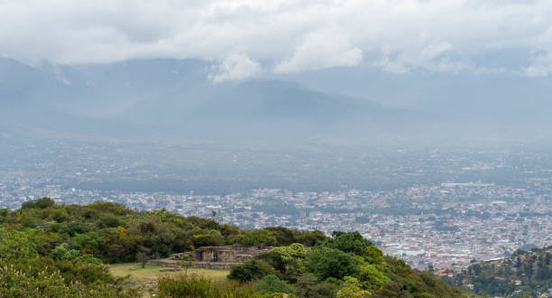istock Monte Alban Ruin and Oaxaca 1348677196