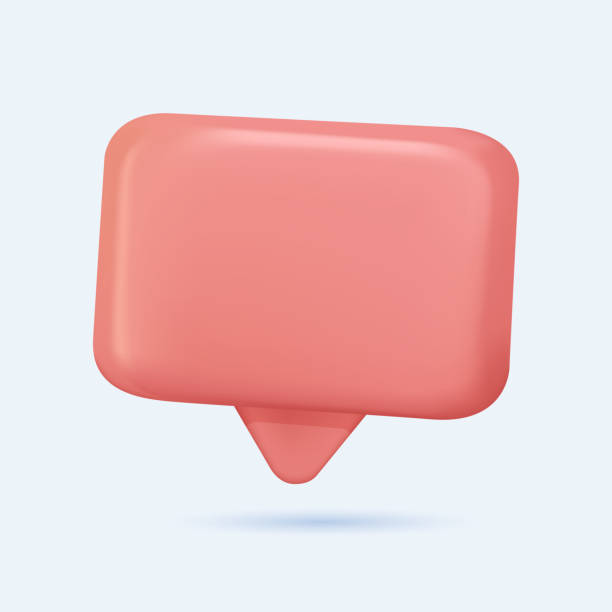 istock Social media like icon concept. Comment and Follower. 3D Web Vector Illustrations. Social media like icon concept. 1348679047