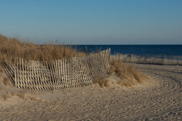 istock Picket Fence at Fire Island Beach 1348764846
