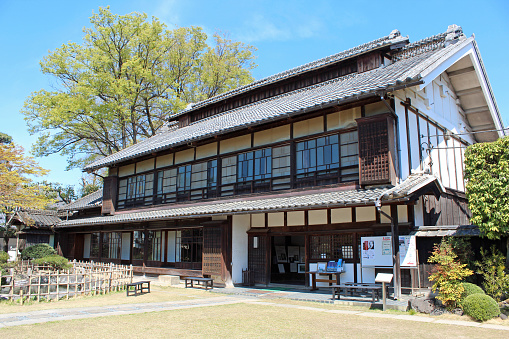 Saitama,japan-Apr 13,2019:Former Shibusawa House in Fukaya”Nakanchi”