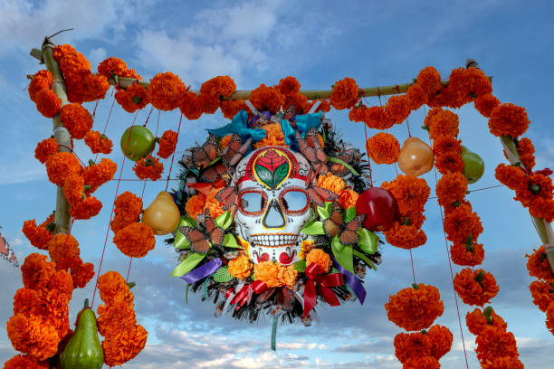 istock Day Of The Dead sugar skull 1348794341