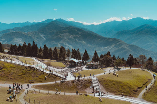 Qingjing Farm  Is A Tourist Attraction Farm In Nantou