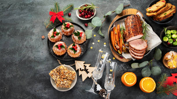istock Christmas food 1348821288