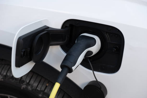 istock Charging an electric car battery. 1348850336