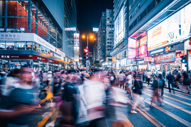 istock Hong Kong ,  Nathan Road 1348855523