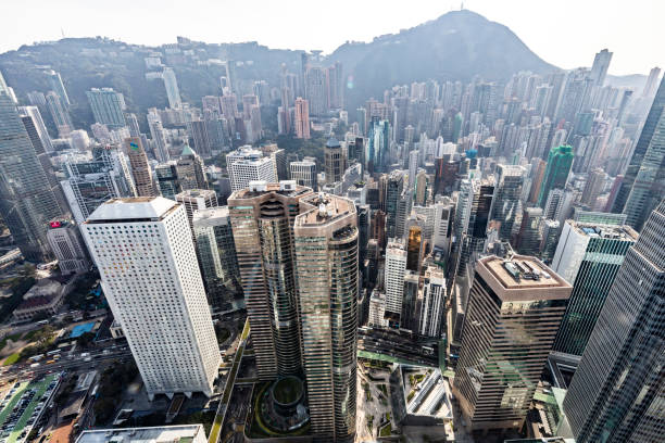 istock Office Building, Central, Hong Kong 1348858184