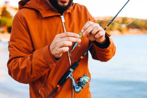 istock Fisherman enjoying his hobby 1348870237