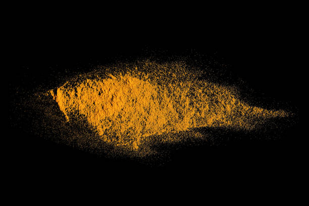 Turmeric Powder Splatter 200+ Salsa Factory Stock Photos, Pictures & Royalty-Free Images - iStock
