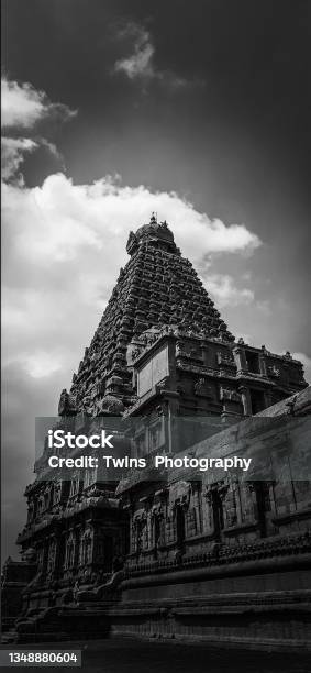 Tanjore Big Temple Stock Photo - Download Image Now - Ancient, Architecture, Asia