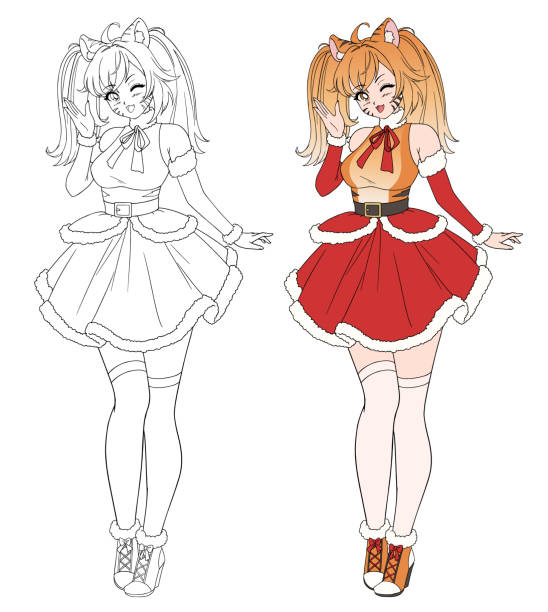 Dibujos De Chicas Anime - Banco de fotos e imágenes de stock - iStock Dibujos De Chicas Anime - Banco de fotos e imágenes de stock - iStock
