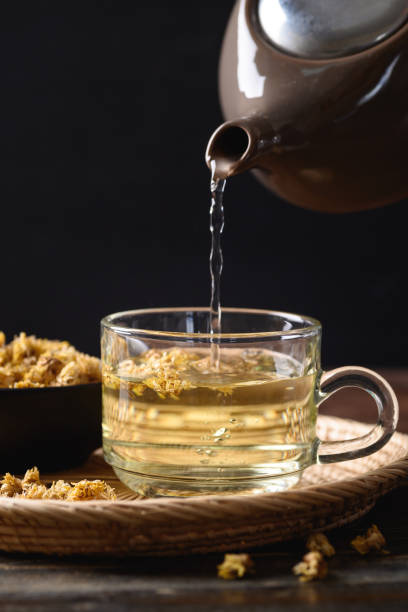 istock Chrysanthemum flower hot tea 1348918839