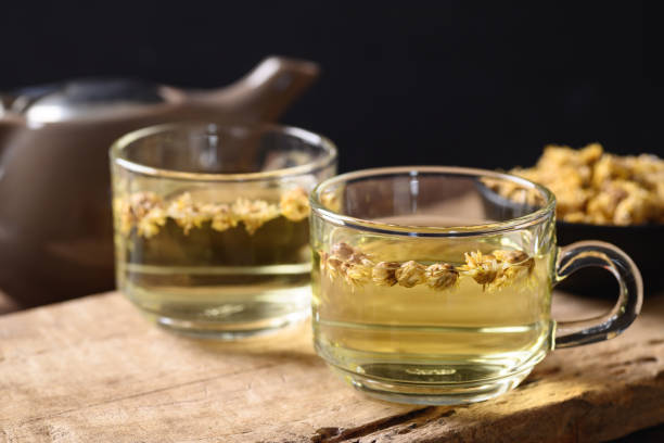 istock Chrysanthemum flower hot tea 1348918863