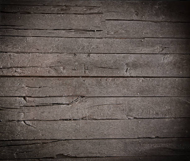 istock old ancient wooden texture in Spain. Selective focus 1348919270