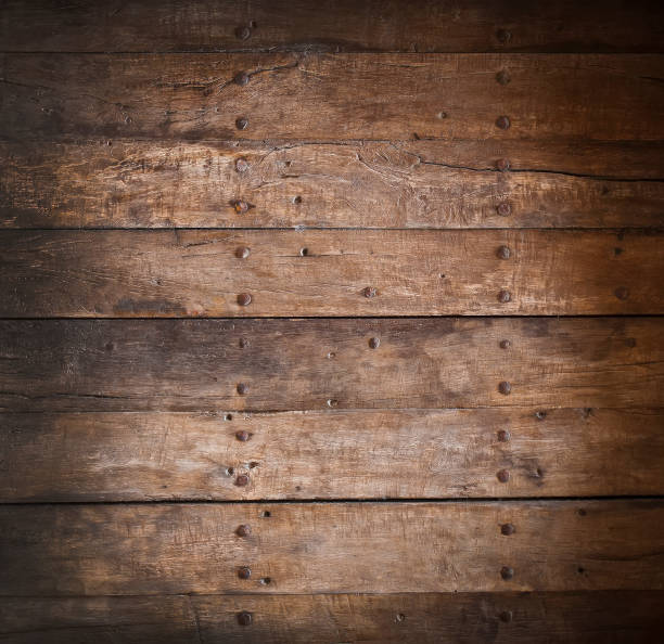 istock ancient wooden texture in Spain. Selective focus 1348919282