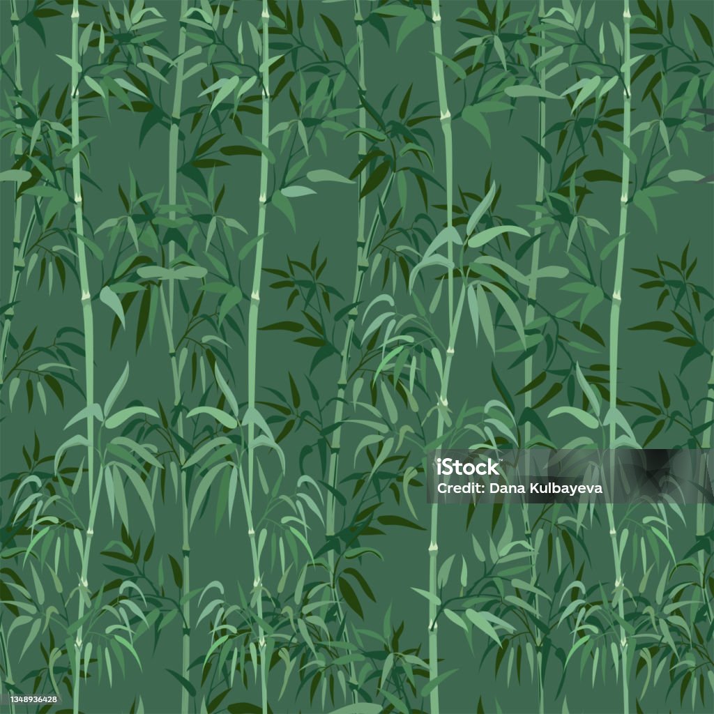Bamboo Pattern Fabric
