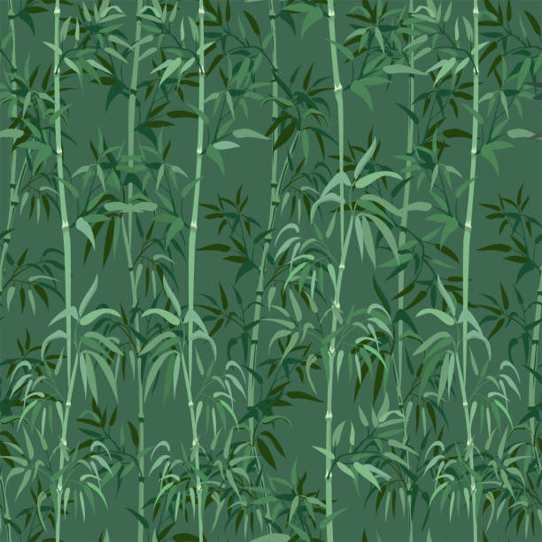 1,290 Green Bamboo Garden Illustrations & Clip Art - iStock