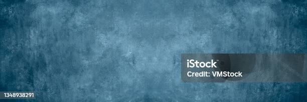 Dramatic Blue Color Dramatic Blue Shades Painted Canvas Background Stock Photo - Download ...