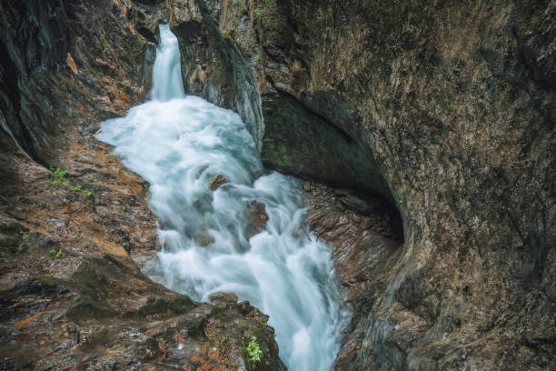 Beautiful Sigmund Thun Klamm gorge in Austria, Europe.