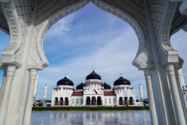 Baiturrahman Grand Mosque is a Mosque located in the center of Banda Aceh city, Aceh Province, Indonesia