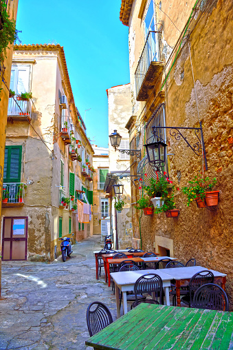 the historic center of Tropea Calabria Italy