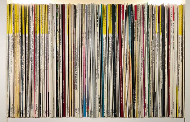 istock Vinyl records collection, classical music 1348969037
