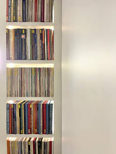 istock Vinyl records collection, classical music 1348978215