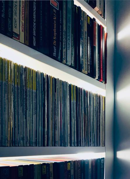 istock Vinyl records collection, classical music 1348983294