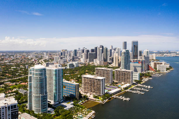istock Aerial view of miami beach 1348984809