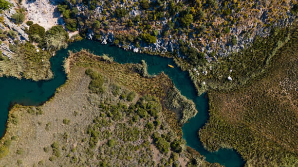 istock Turquoise River on Kayaking Demre Turkey 1348988365