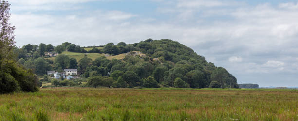 A distant View of Llanrhidian village