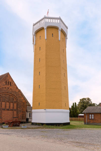 istock Water and observation tower at Gedser, Falster, Denmark 1349007301
