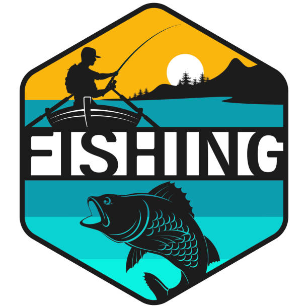 2,800+ Fishing Stickers Stock Illustrations, Royalty-Free Vector Graphics &  Clip Art - iStock