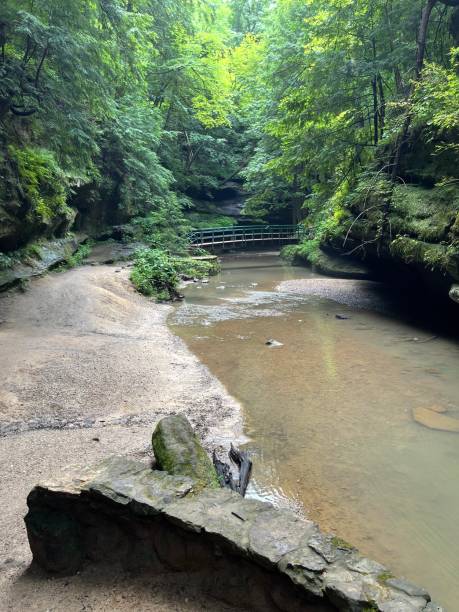 istock Beautiful Stream at Hocking Hills State Park 1349013507
