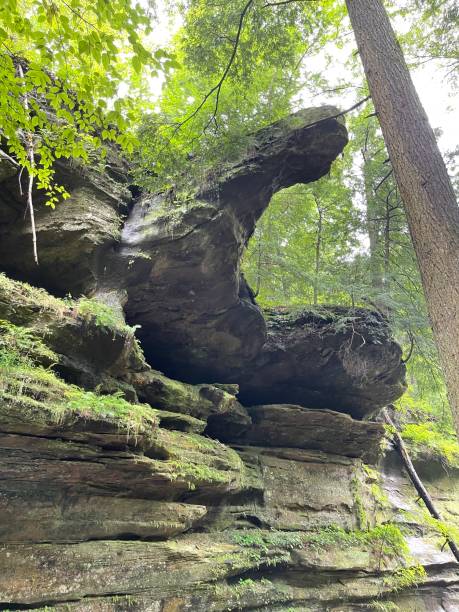 istock Rock Formation at Hocking Hills State Park 1349013511