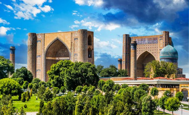 istock Bibi-Khanym Mosque in Samarkand, Uzbekistan 1349014997