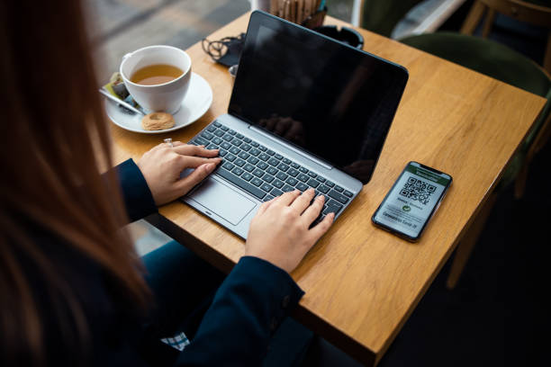 istock Young woman at caffe break.Work from home. 1349016818