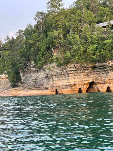 istock Rock Formation at Pictured Rocks National Lakeshore 1349019866