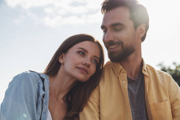 istock The couple is walking 1349040866