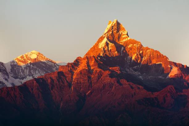 istock mount Machhapuchhare, Annapurna area, Nepal himalayas 1349045805