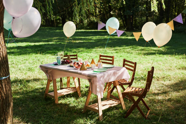 istock Birthday Party Picnic 1349049873