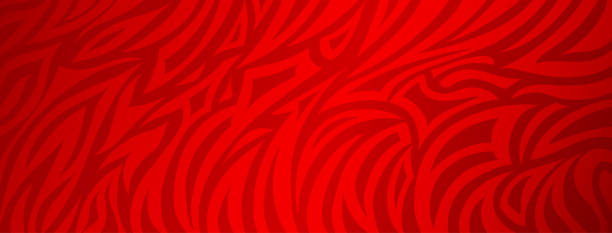 Abstract zebra background Abstract background with striped zebra skin in red colors red camouflage pattern stock illustrations