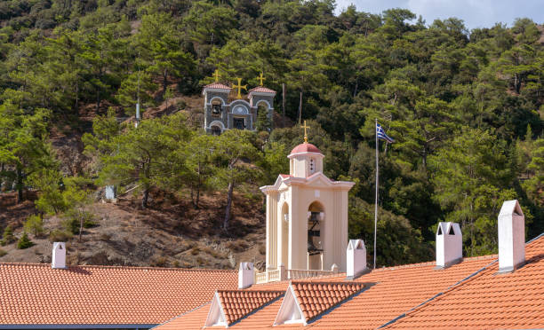 istock Kykkos Monastery located on the Troodos mountain range in Cyprus 1349053130