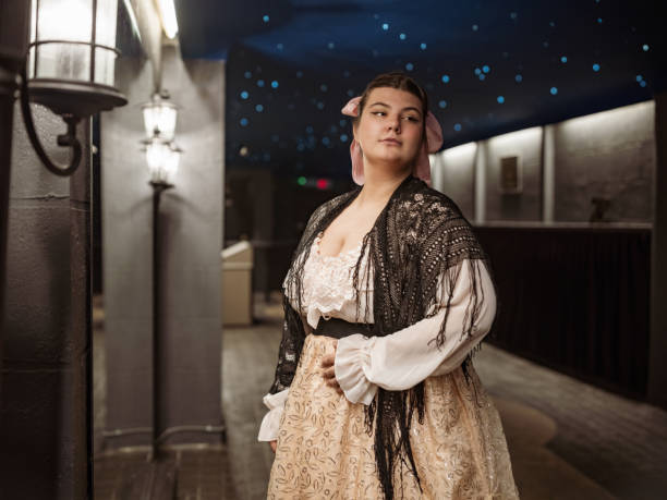 istock Young Actress in period costume 1349066167